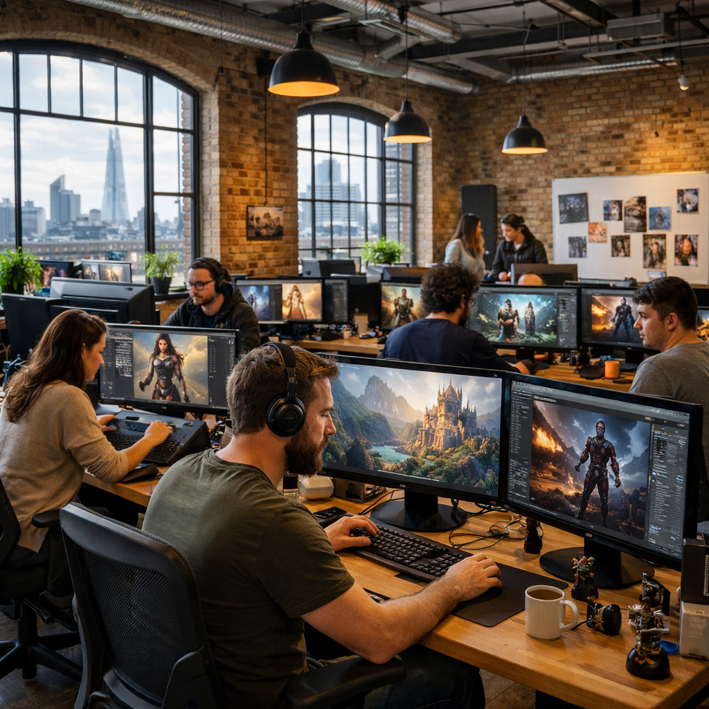 WebGameDevNest London Studio